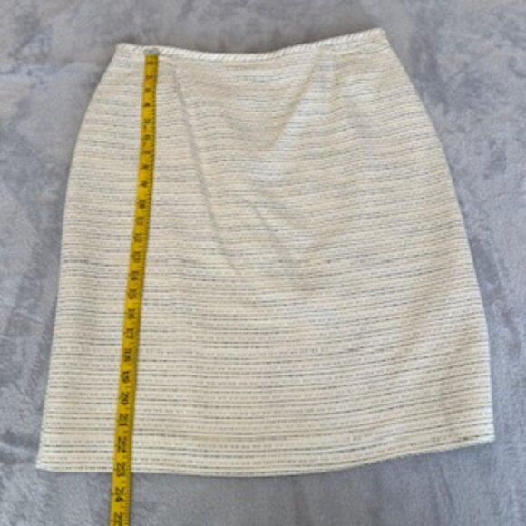 Alex Marie Women's Lined Pencil Skirt Slit Back 10 - Picture 5 of 16